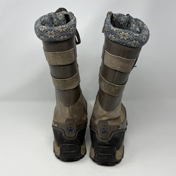 Merrell women's Boulder Tall Waterproof Boots 11 - Picture 6 of 13